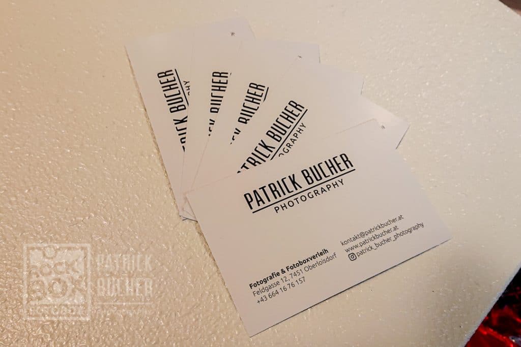 Visitenkarte Patrick Bucher Photography